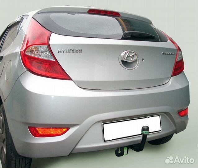 Фаркоп hyundai solaris/KIA RIO 2011