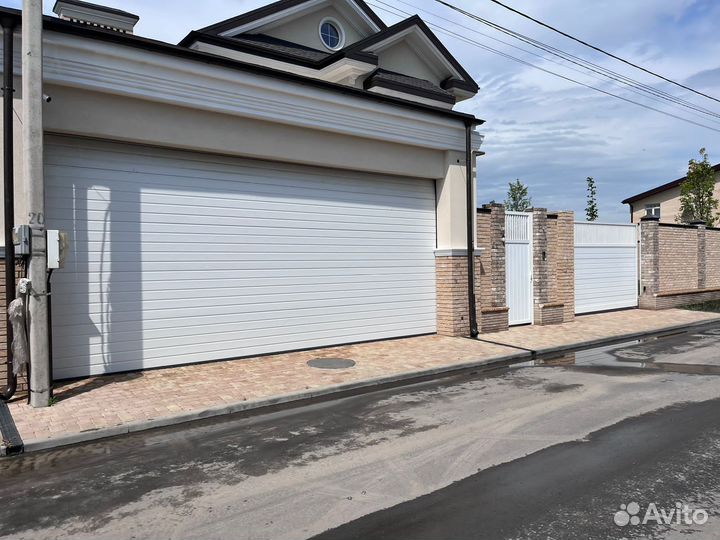 Ворота со встроенной калиткой монтаж 24-72 ч