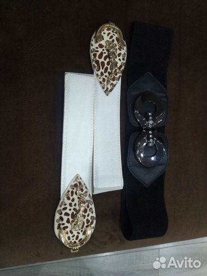 Пояс белый и пояс черный