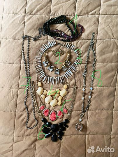 Колье бижутерия