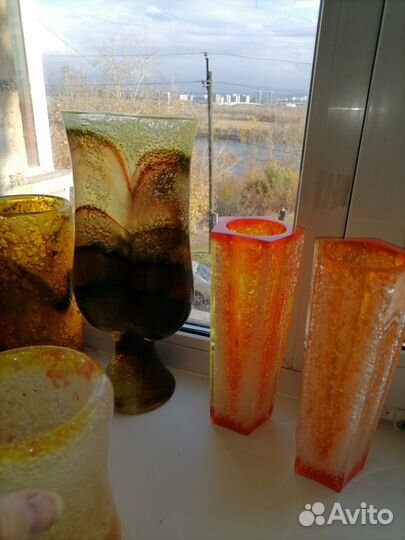 Вазы, этажерки вспененое оргстекло СССР
