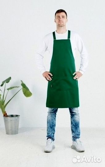 Китель поварской мужской черный