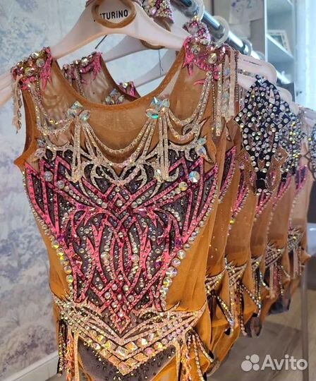 Групповые купальники для гимнастики