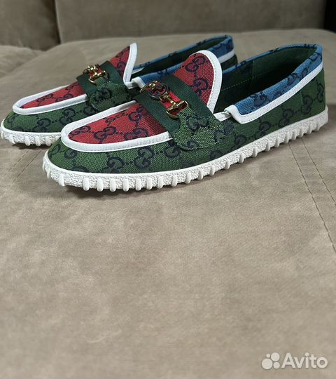 Мокасины gucci женские