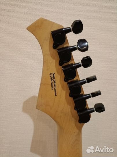 Электрогитара OLP Coffin CP-6 Black Satin