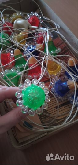 Елочная гирлянда СССР