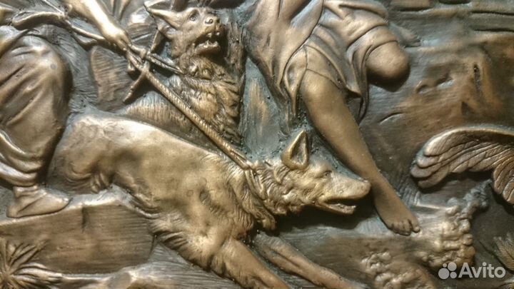 Гравюра (Дианна на охоте) оригинал