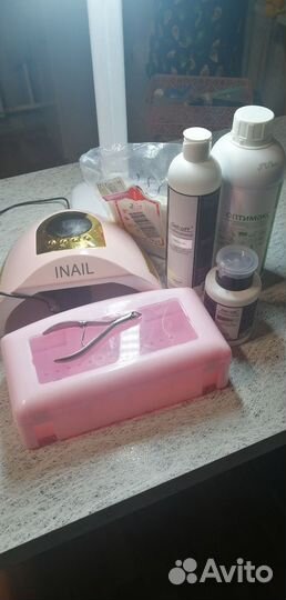 Набор для наращивания и моделирования ногтей бу