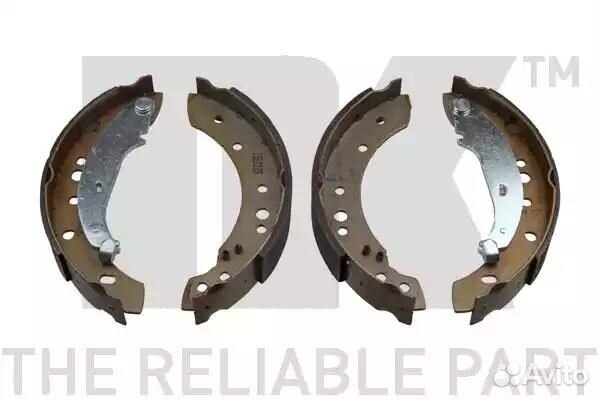 Колодки тормозные барабанные renault logan, sander