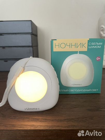Ночник детский с белым шумом мелодиями для сна