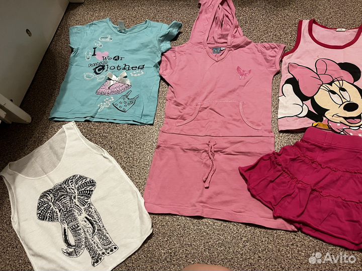 Пакет вещей на девочку 98-104