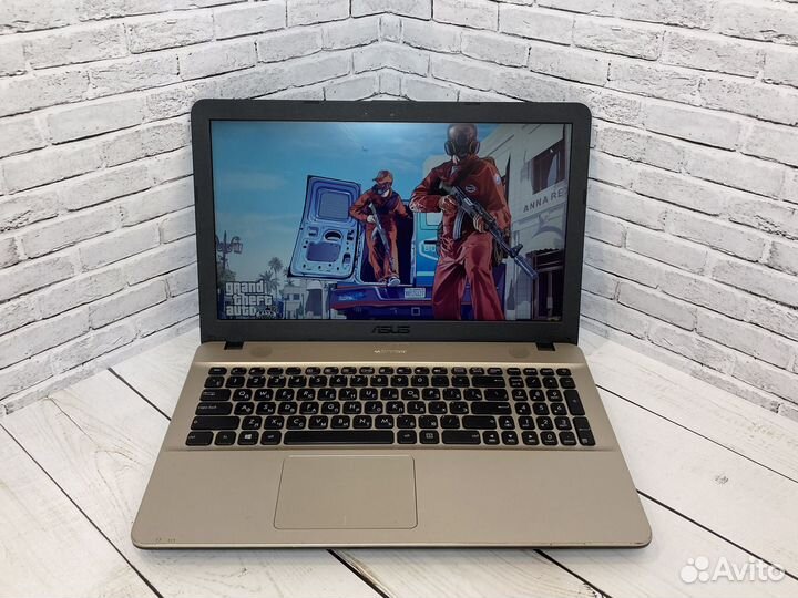 Игровой ноутбук Asus i3/SSD 256gb /12gb/2gb видео