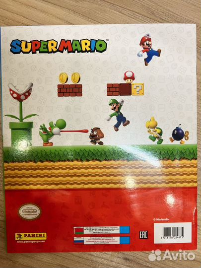 Panini Super Mario: Play Time Марио