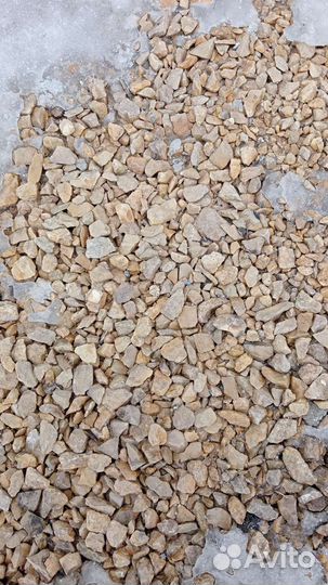 Песок, щебень