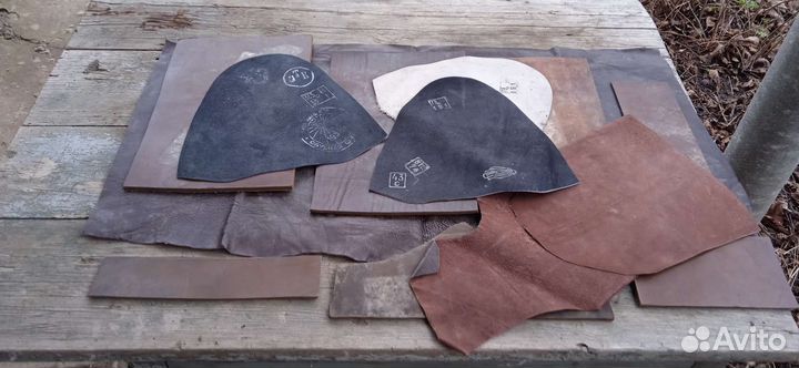 Комплект кроя хромовых головок к сапогам