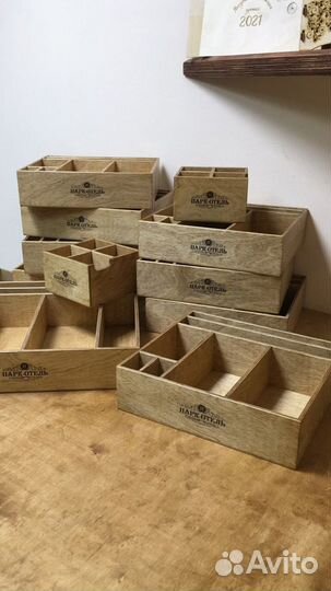 Деревянный ящик