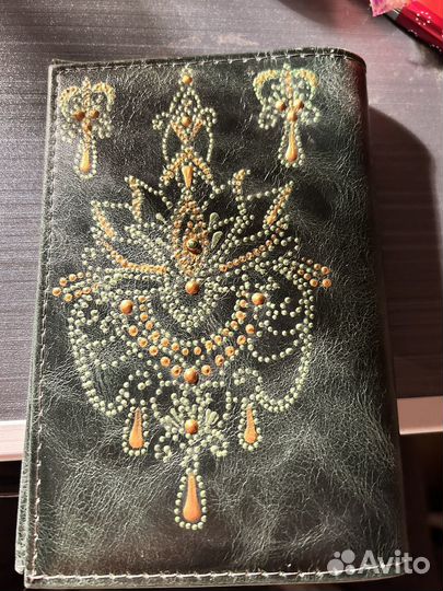 Обложка для паспорта натуральная кожа