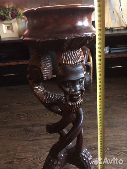 Пепельница старинная резная