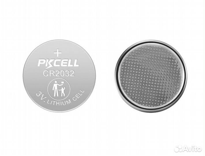 Батарейка pkcell Lithium CR2032-5B