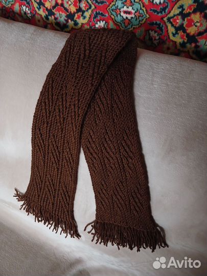 Шарф и перчатки мужские