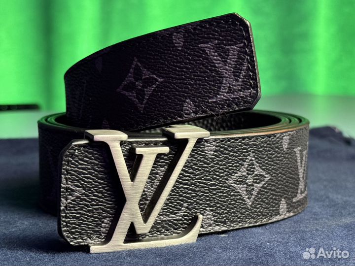 Ремень Louis Vuittonчерный