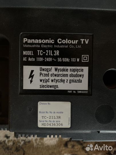 Телевизор Panasonic TC-21L3R