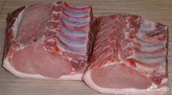 Карбонат свиной на кости