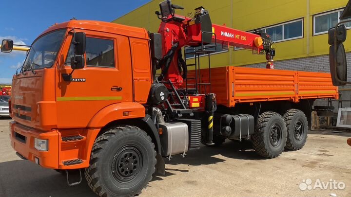 КАМАЗ 43118 с КМУ, 2024