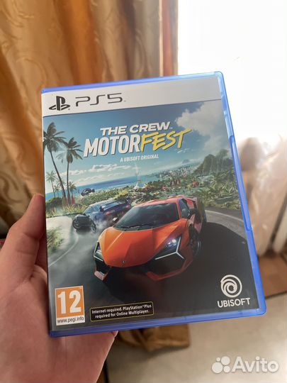 The crew motorfest ps5 диск