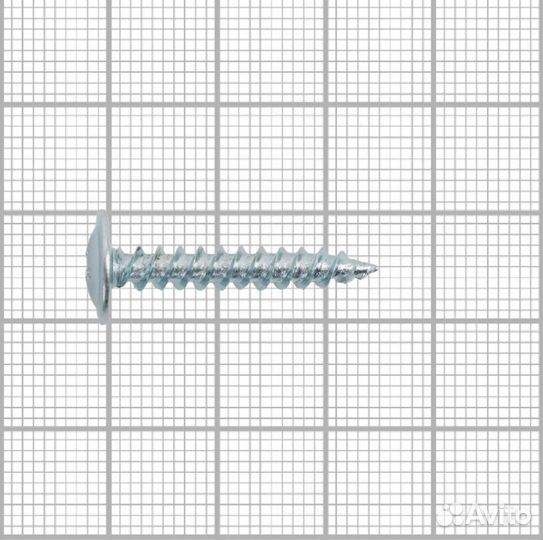 Саморезы с пресс-шайбой 4.2x25 оцинкованные с остр
