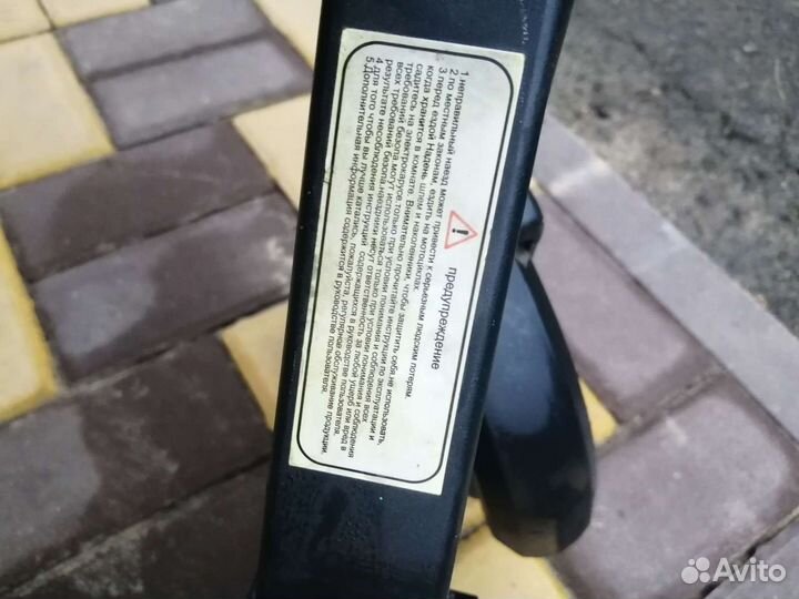 Самокат взрослый электрический бу