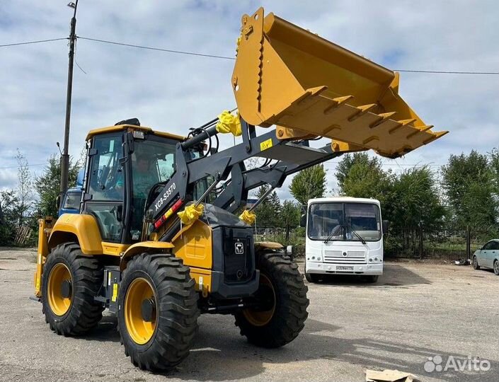 Экскаватор-погрузчик XCMG XC8-S3570, 2023