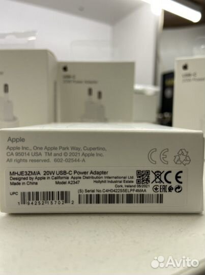 Оригинальная быстрая зарядка 20W для iPhone