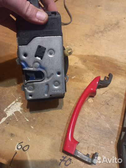 Замок и ручка двери opel astra h