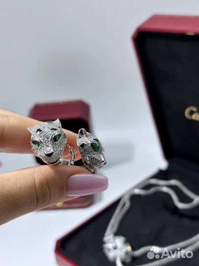 Серьги cartier