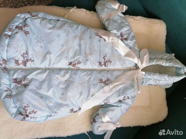 Конверт на выписку зимний