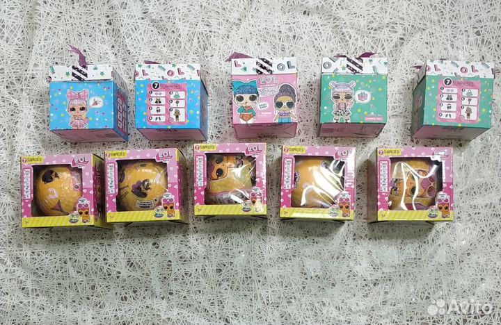 Набор кукол лол питомцы LOL + шары средние LOL
