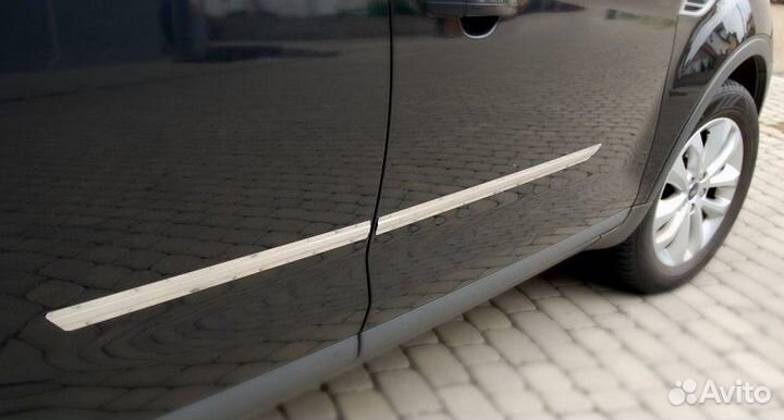 Накладка на дверь Молдинг задний 700мм