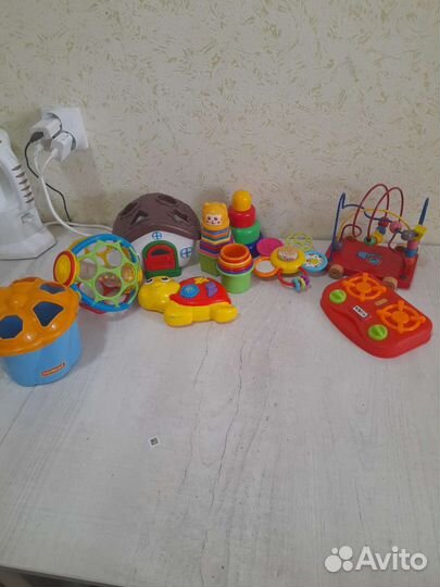 Развивающие игрушки пакетом