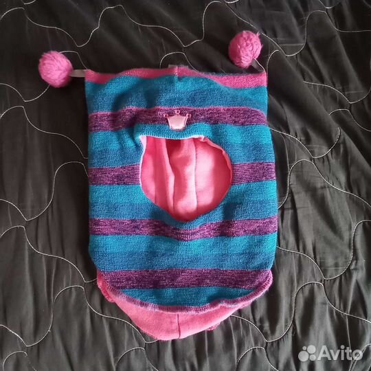 Зимний шлем для девочки 50 52