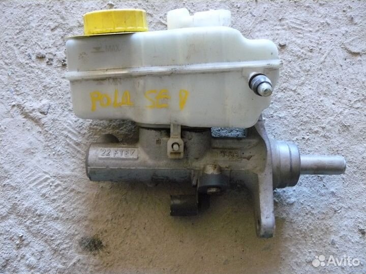 Главный тормозной цилиндр VW Polo Фольксваген Поло