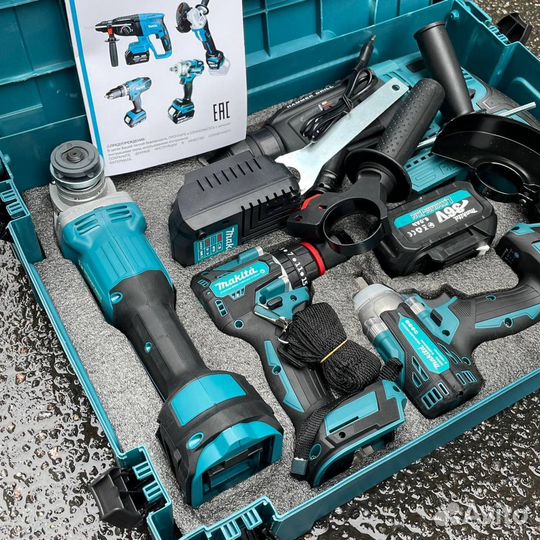 Аккумуляторный набор makita 4 в 1