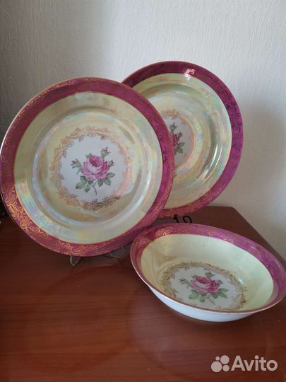 Фарфоровые тарелки, гдр