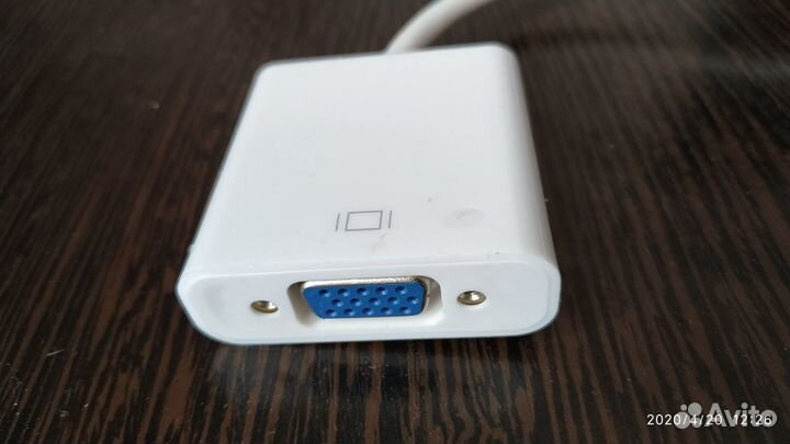 Переходник displayport - vga Чëрный