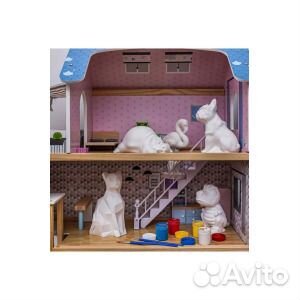 Бульдог Классическая 3D раскраска Candellana, белы