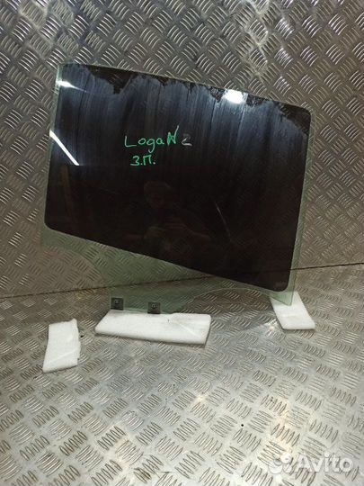 Стекло заднее правое Renault Logan 2 седан 1.6