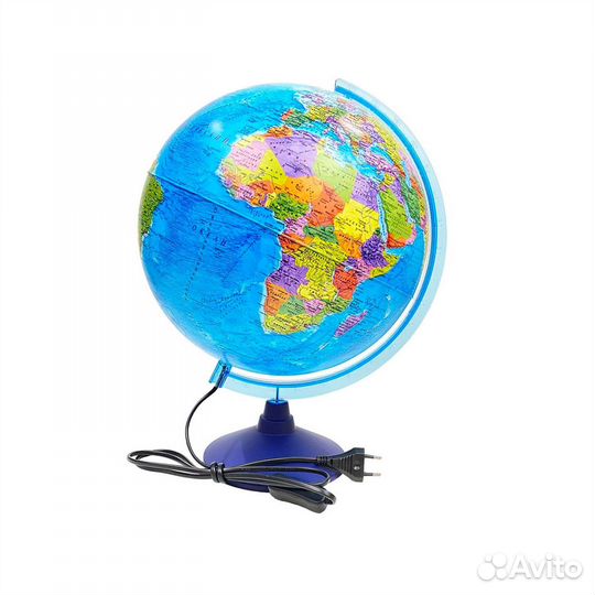 Интерактивный глобус с подсветкой. D 32 см