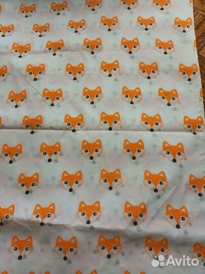 Лоскут поплина и бязи