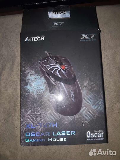 Игровая мышь A4tech XL-747H oscar laser