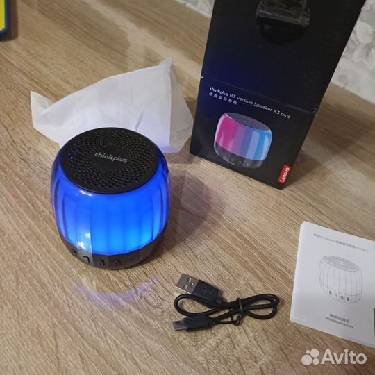 Портативная колонка lenovo новая